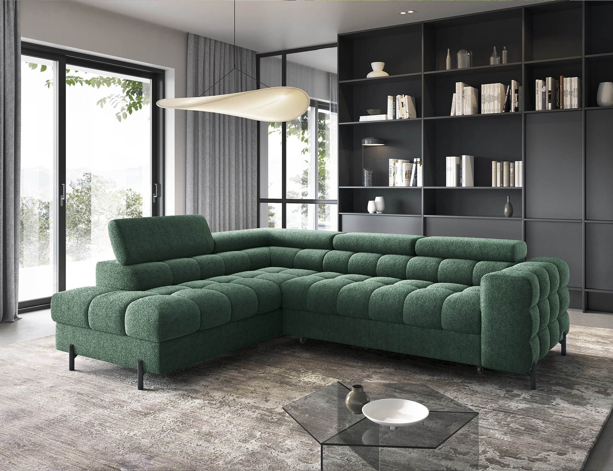 Ethan Corner Sofa Bed with Storage AM35
