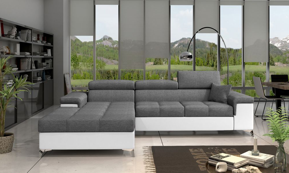 CozyCloud Corner Sofa Bed with Storage S05/S17