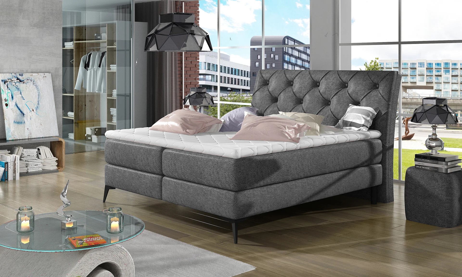 Chelsea Lift Up Storage Bed D96