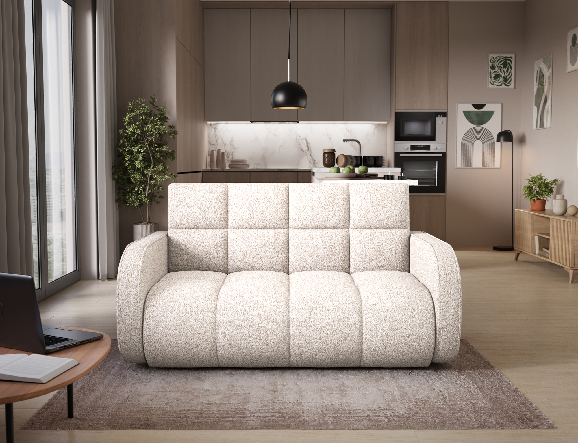 Dursley 3 Seater Sofa Bed with Storage RY18