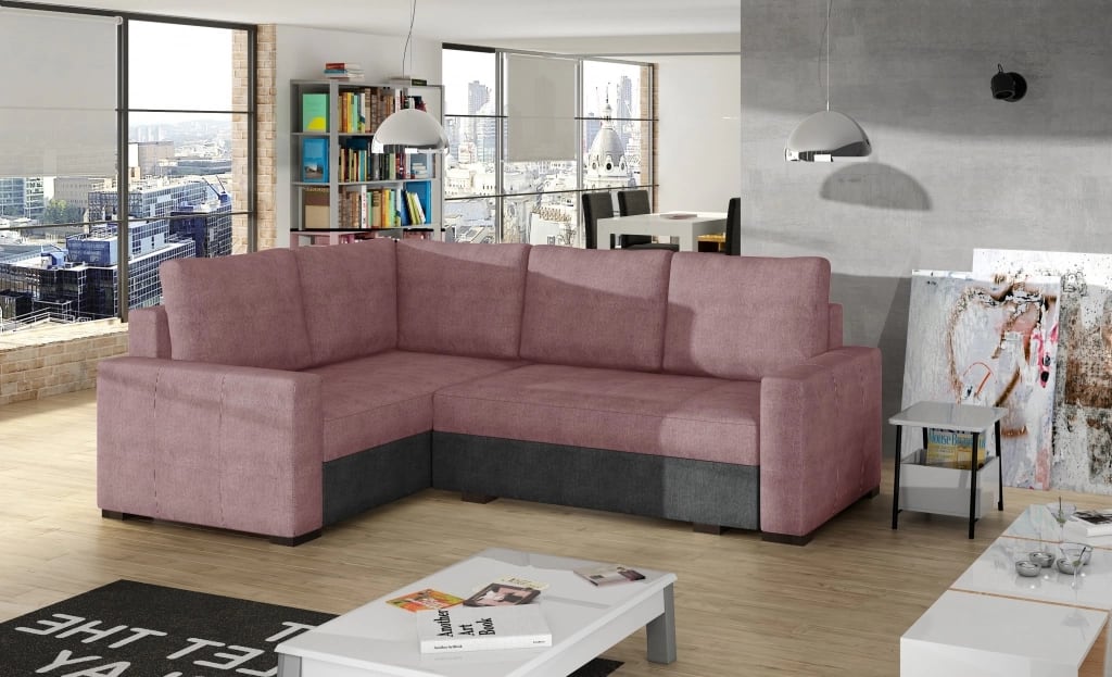 CozyNest Corner Sleeper with Storage O91/O13