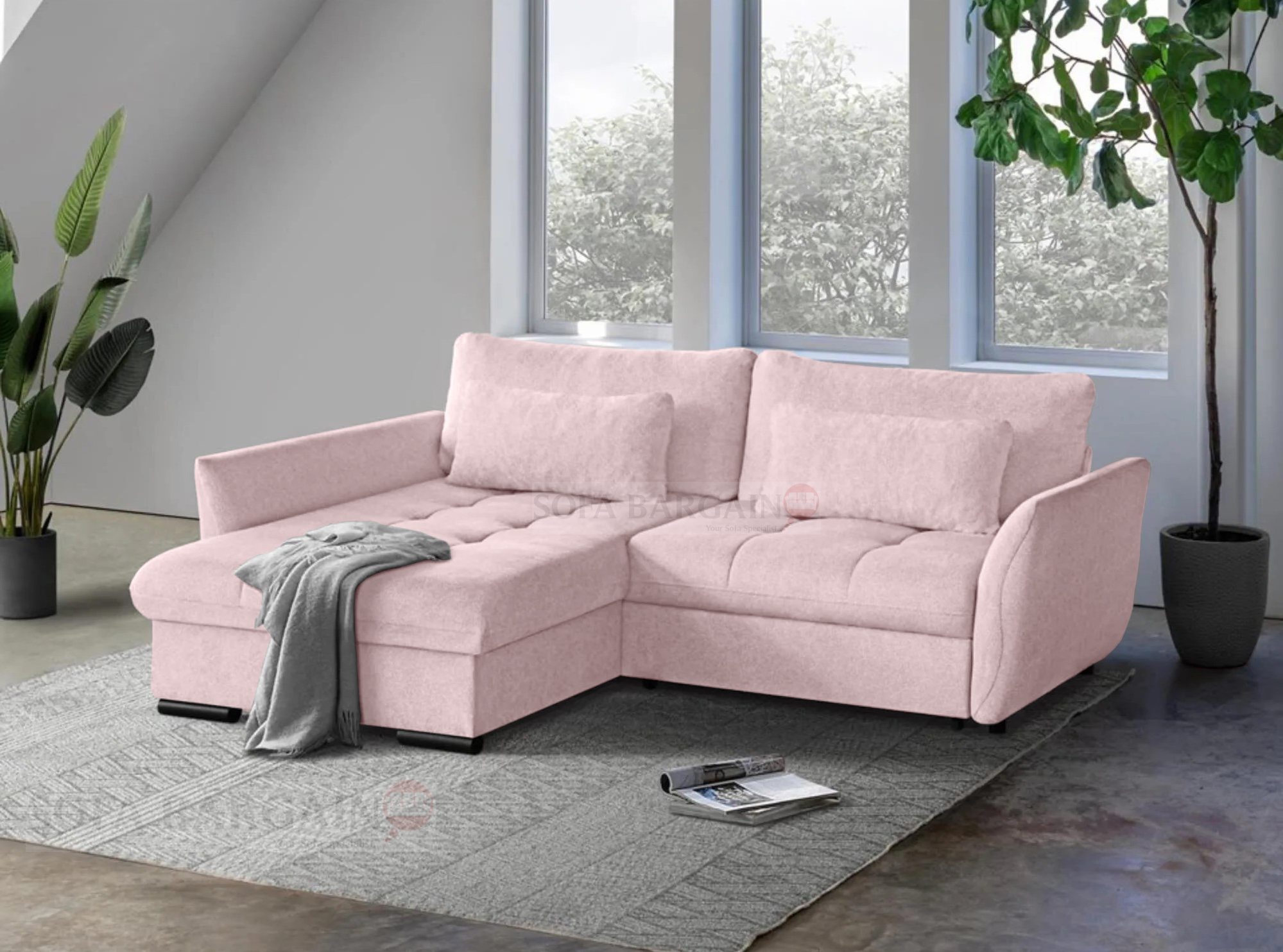 Amersham Corner Sofa Bed with Storage BB08