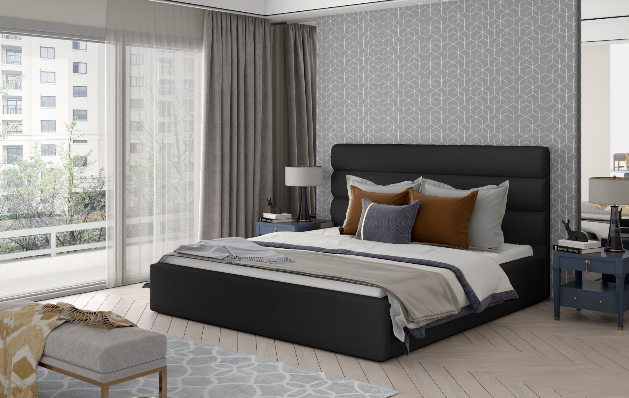 Callington Upholstered Bed S11