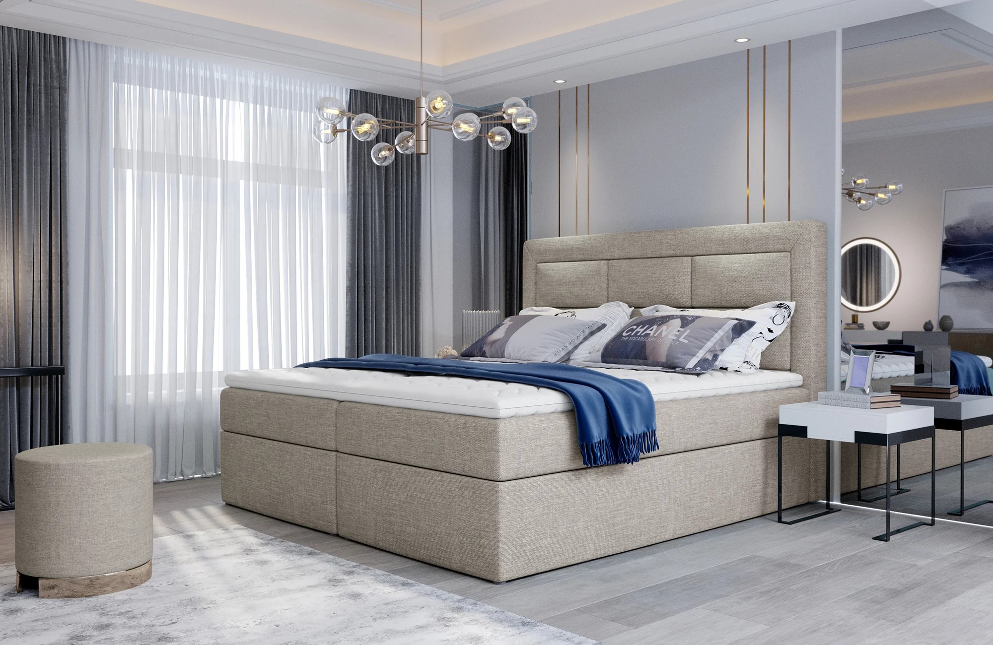 Signature Spring Box Bed with Storage D21