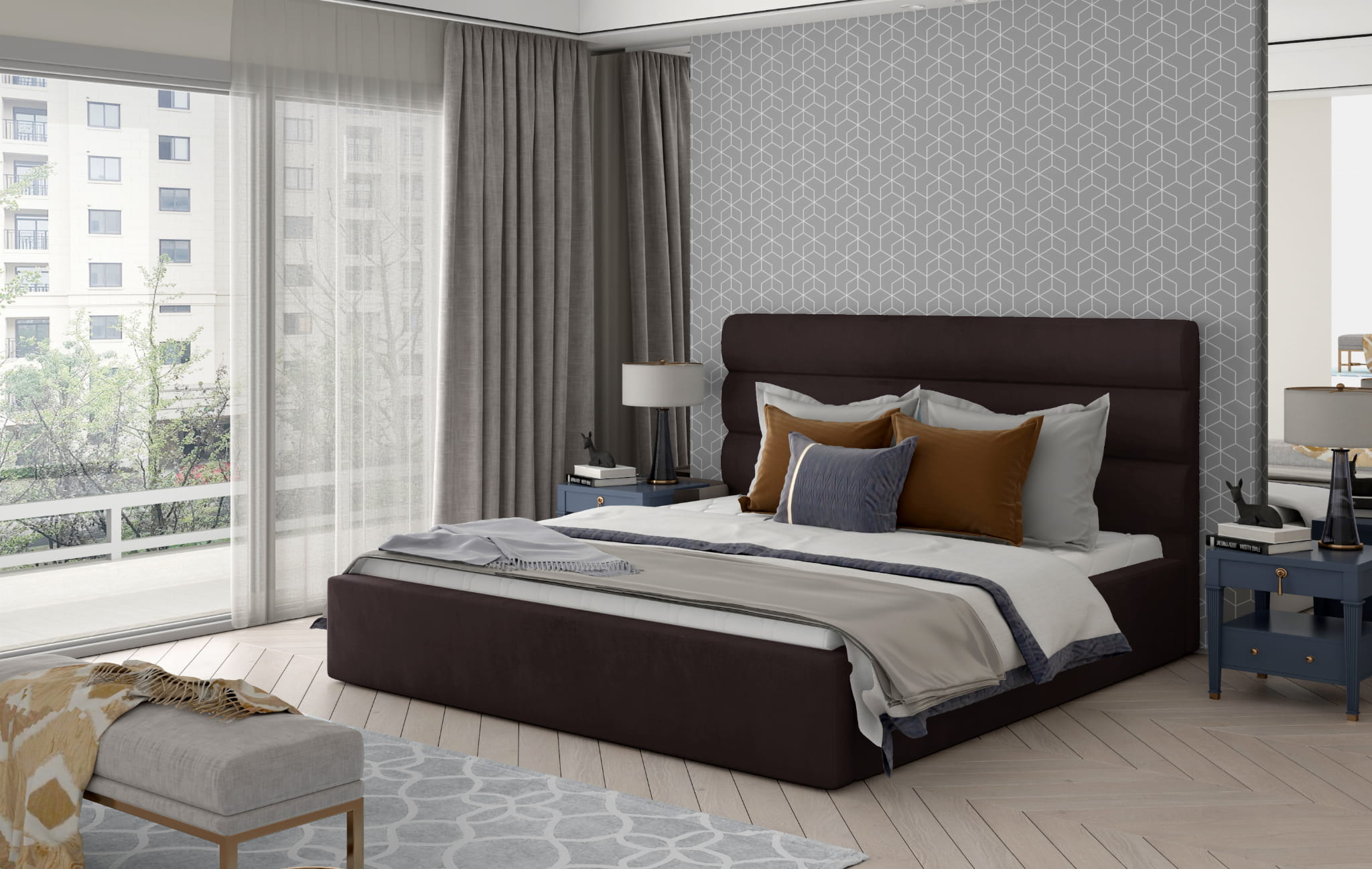 Callington Upholstered Bed M29