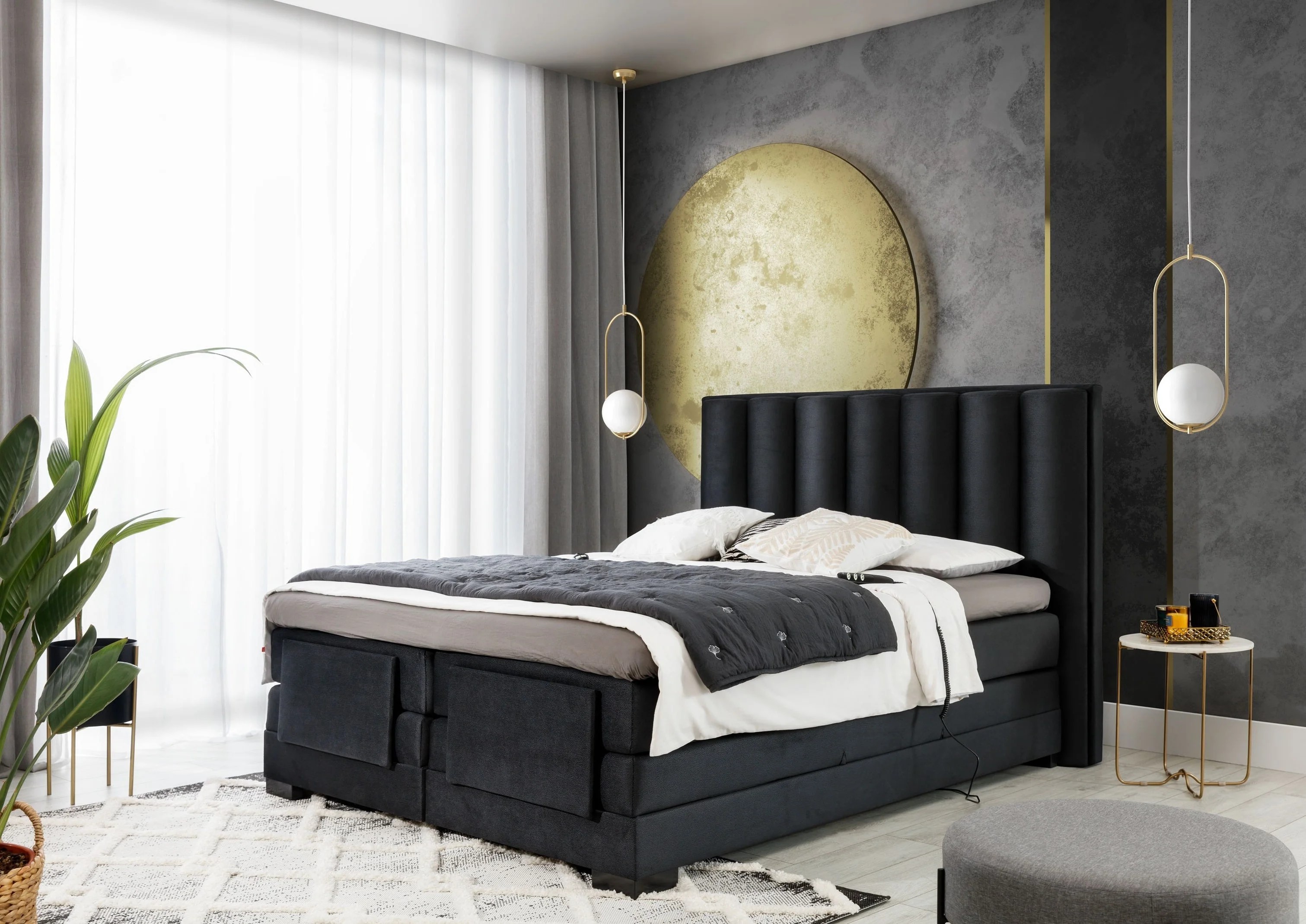 Cardiff Electronic Touch Adjustable Bed SLR99