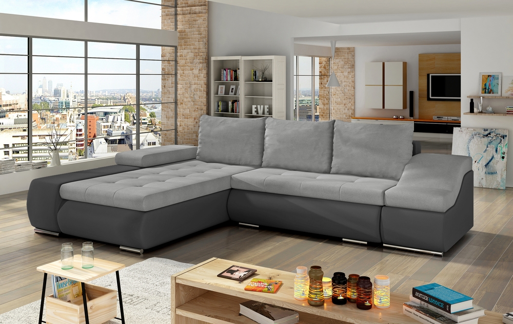 Birmingham Corner Sofa Bed with Storage S83/S29