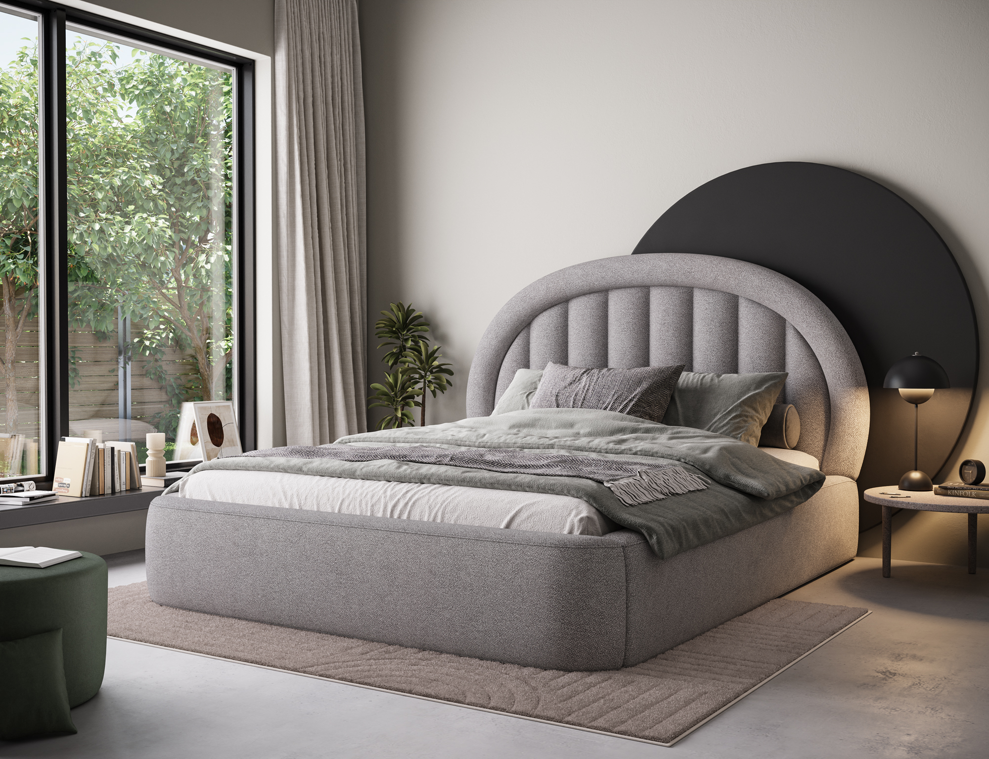 Tadeo Upholstered Bed X04