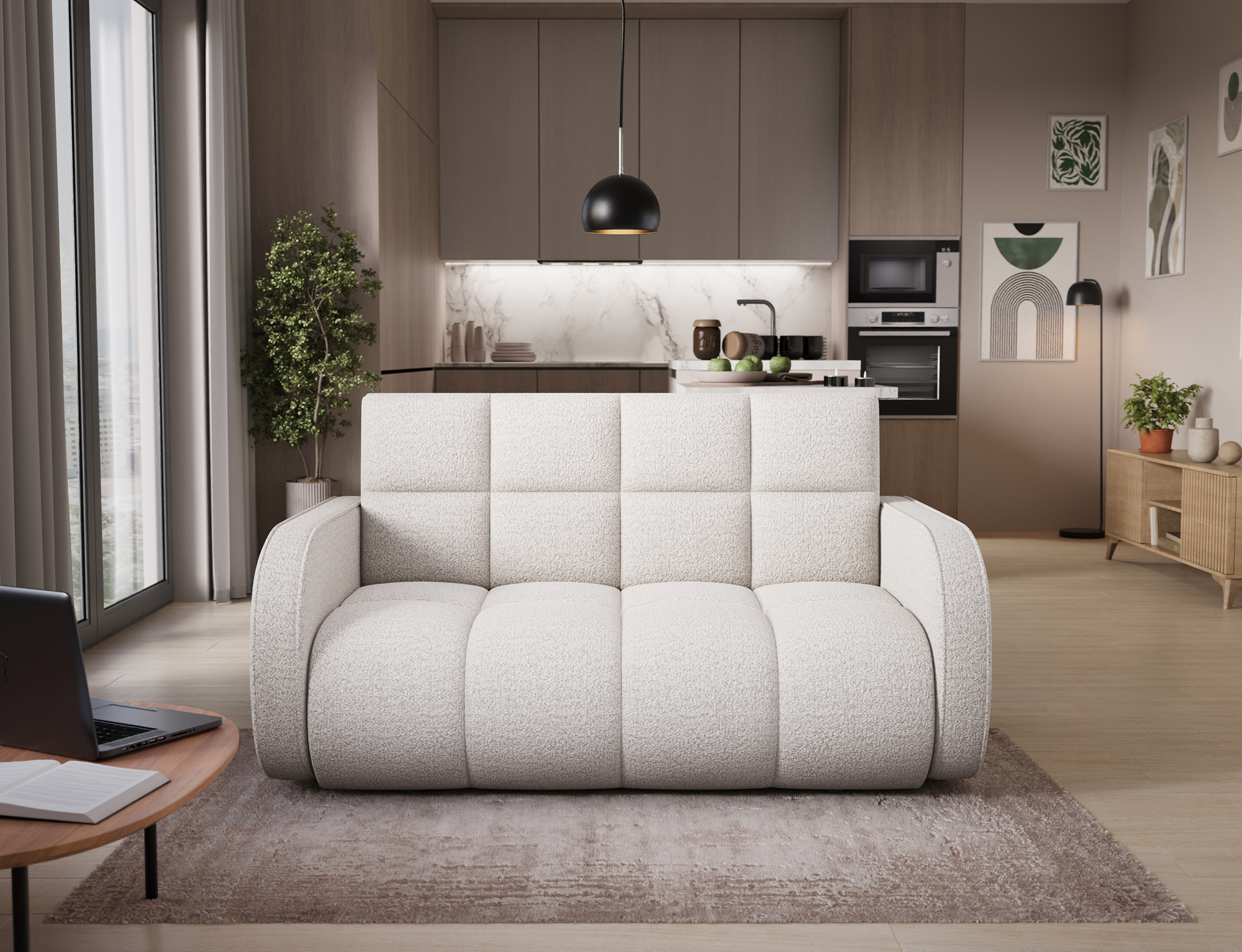 Dursley 3 Seater Sofa Bed with Storage RY01