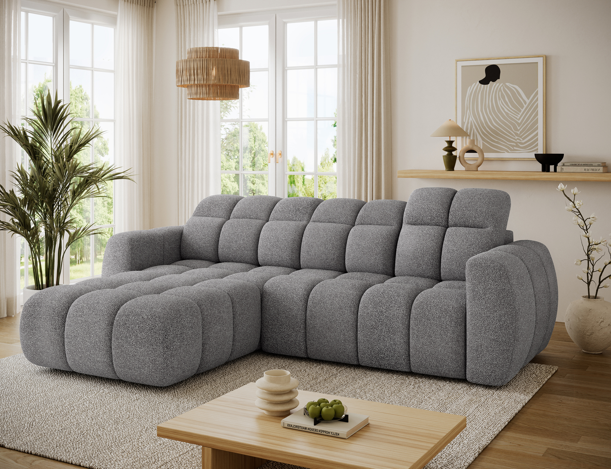 Titi Electronic Corner Sofa Bed Pi04