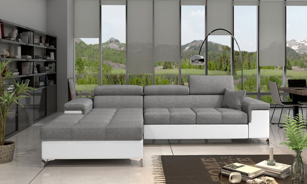 CozyCloud Corner Sofa Bed with Storage S21/S17
