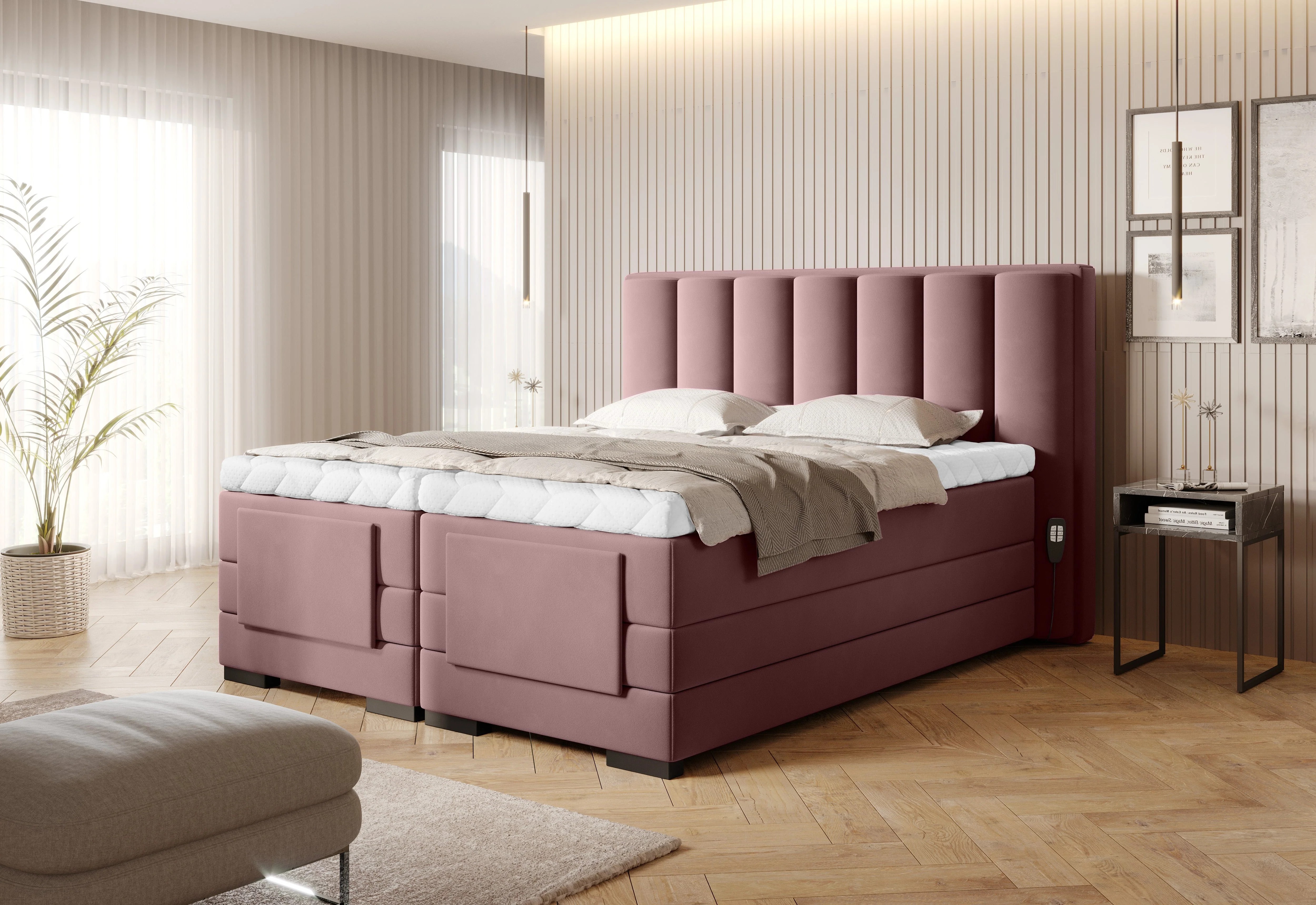 Cardiff Electronic Touch Adjustable Bed VM24