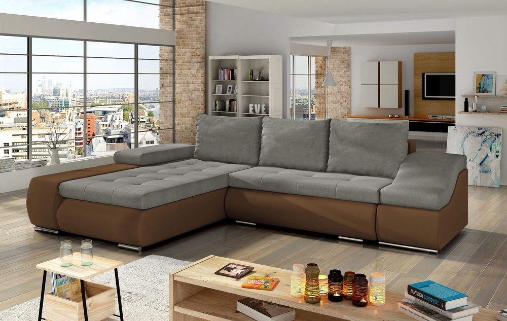 Birmingham Corner Sofa Bed with Storage S13/S15