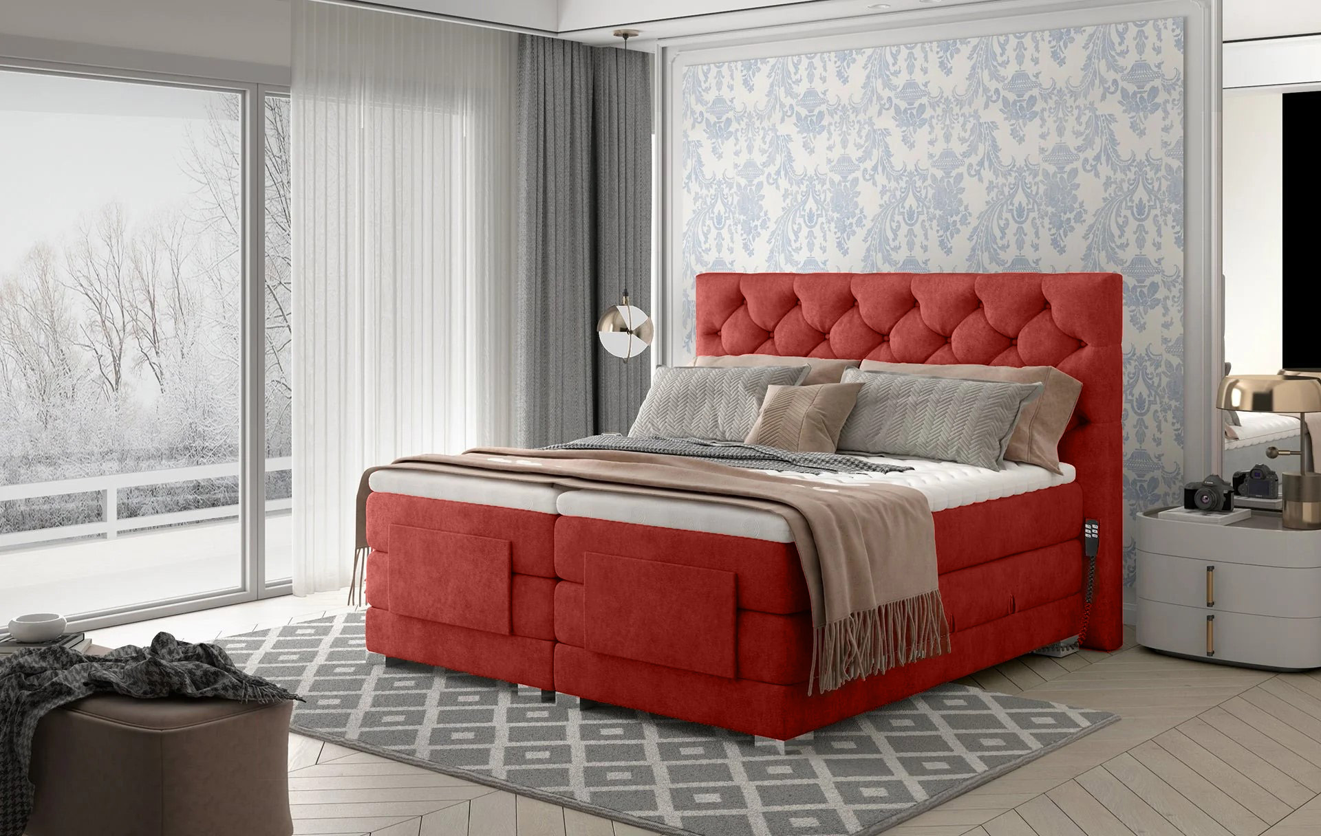 Best Electronic Touch Adjustable Bed D63