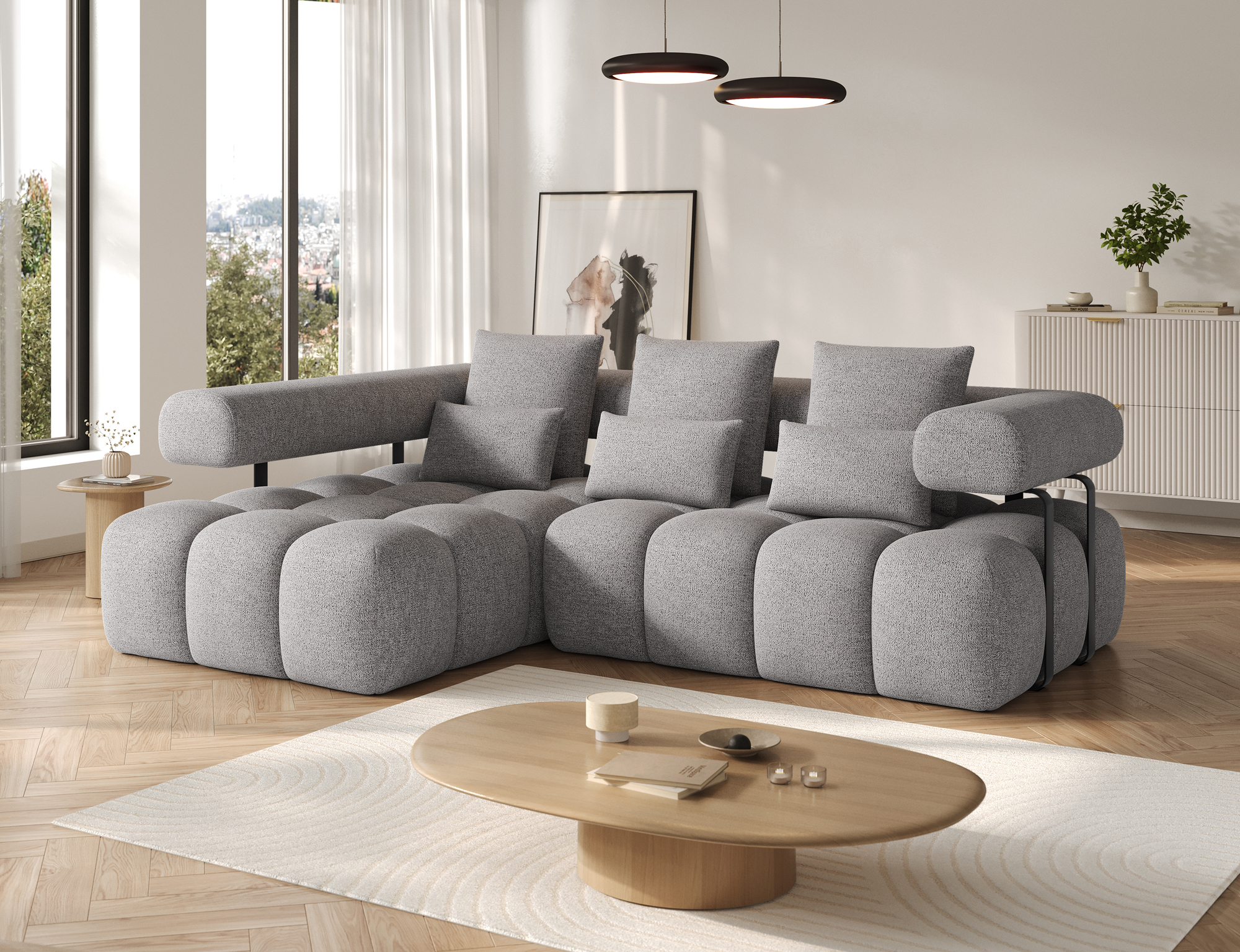 Eli Corner Sofa Bed CN03