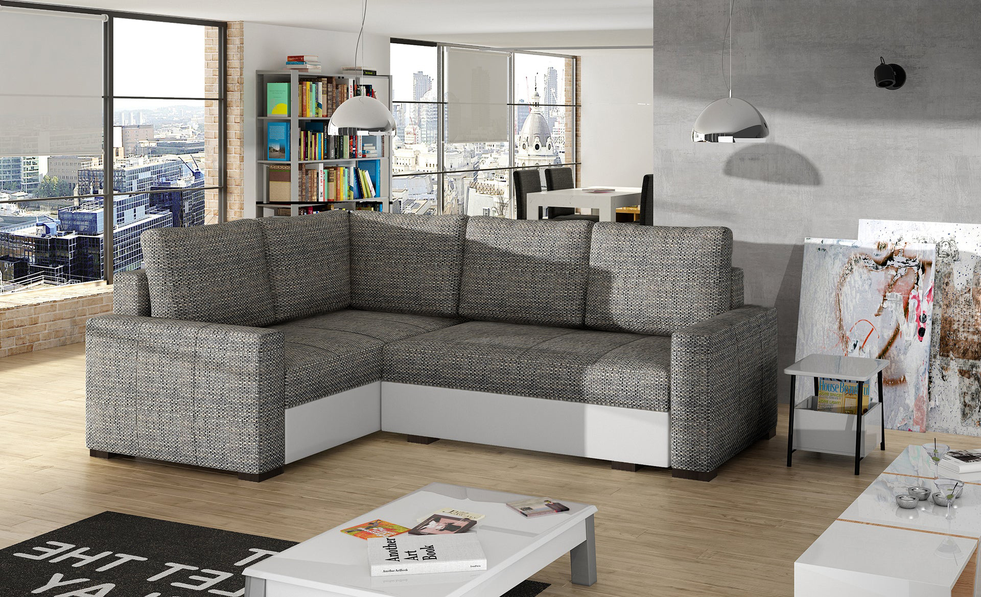 CozyNest Corner Sleeper with Storage B01/S17