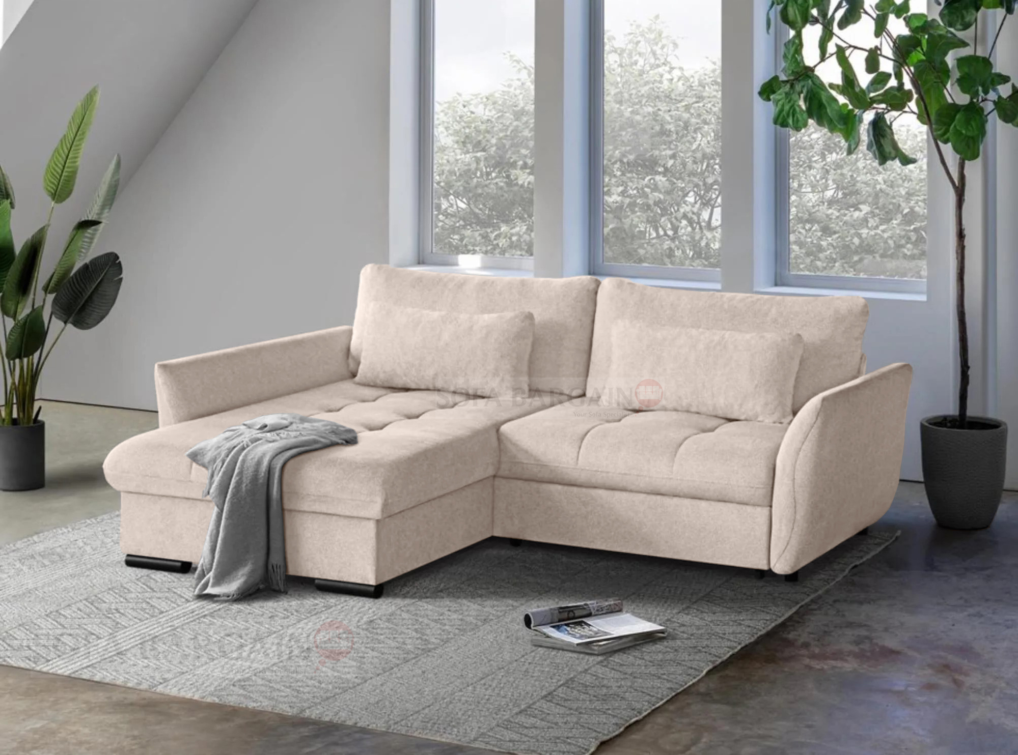 Amersham Corner Sofa Bed with Storage BB03