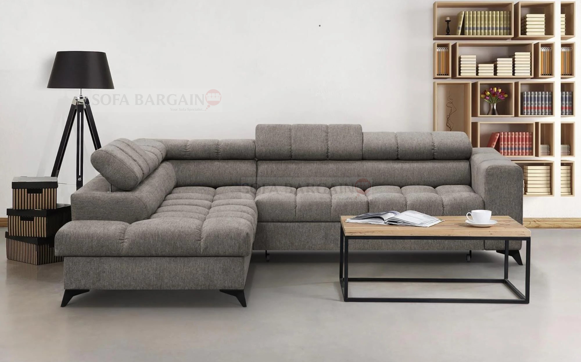 Wycombe Corner Sofa Bed with Storage PL03