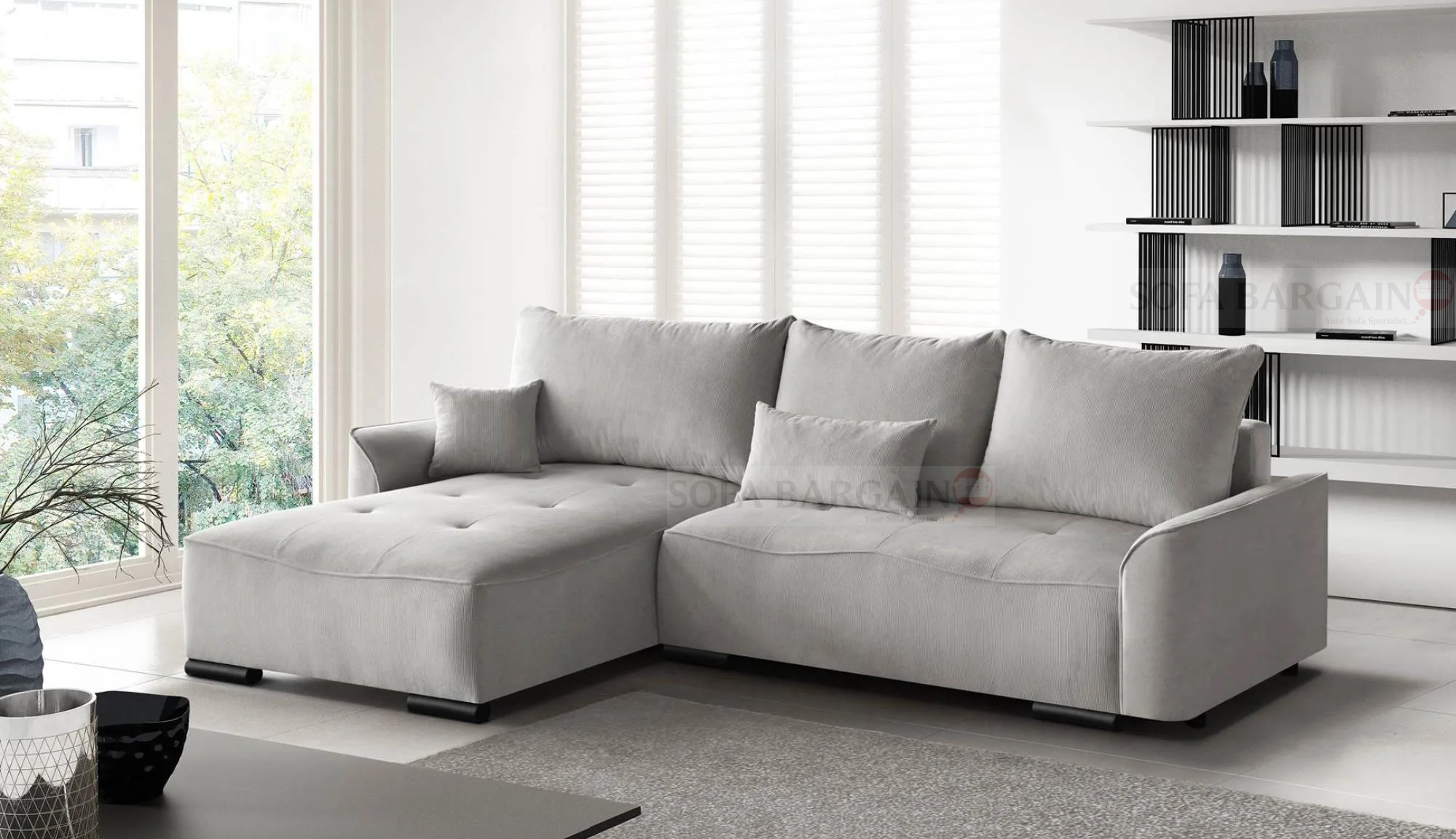 Launceston Corner Sofa Bed with Storage FJ08