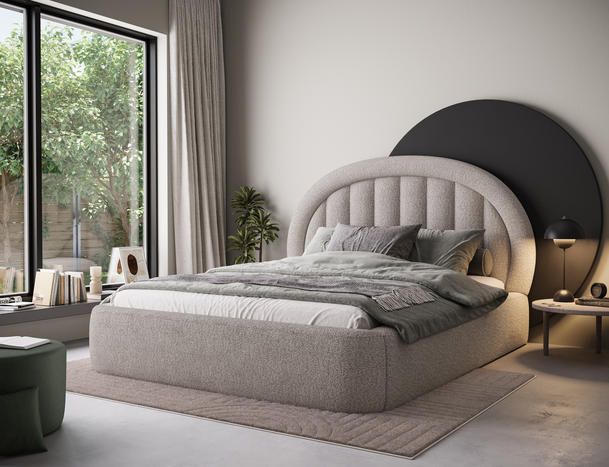 Tadeo Upholstered Bed RY18