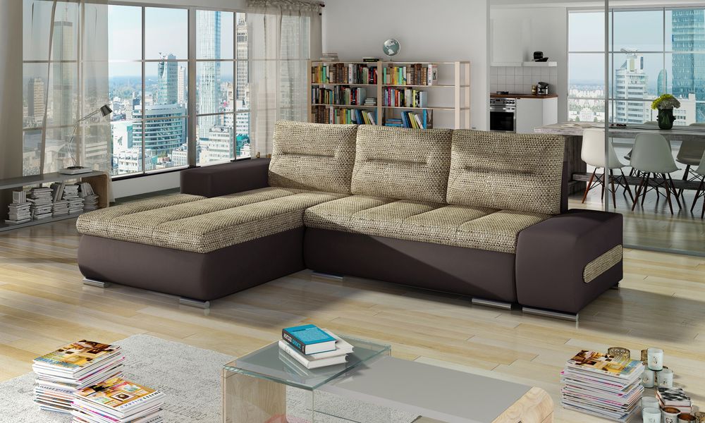Liverpool Corner Sofa Bed with Storage B03/S66