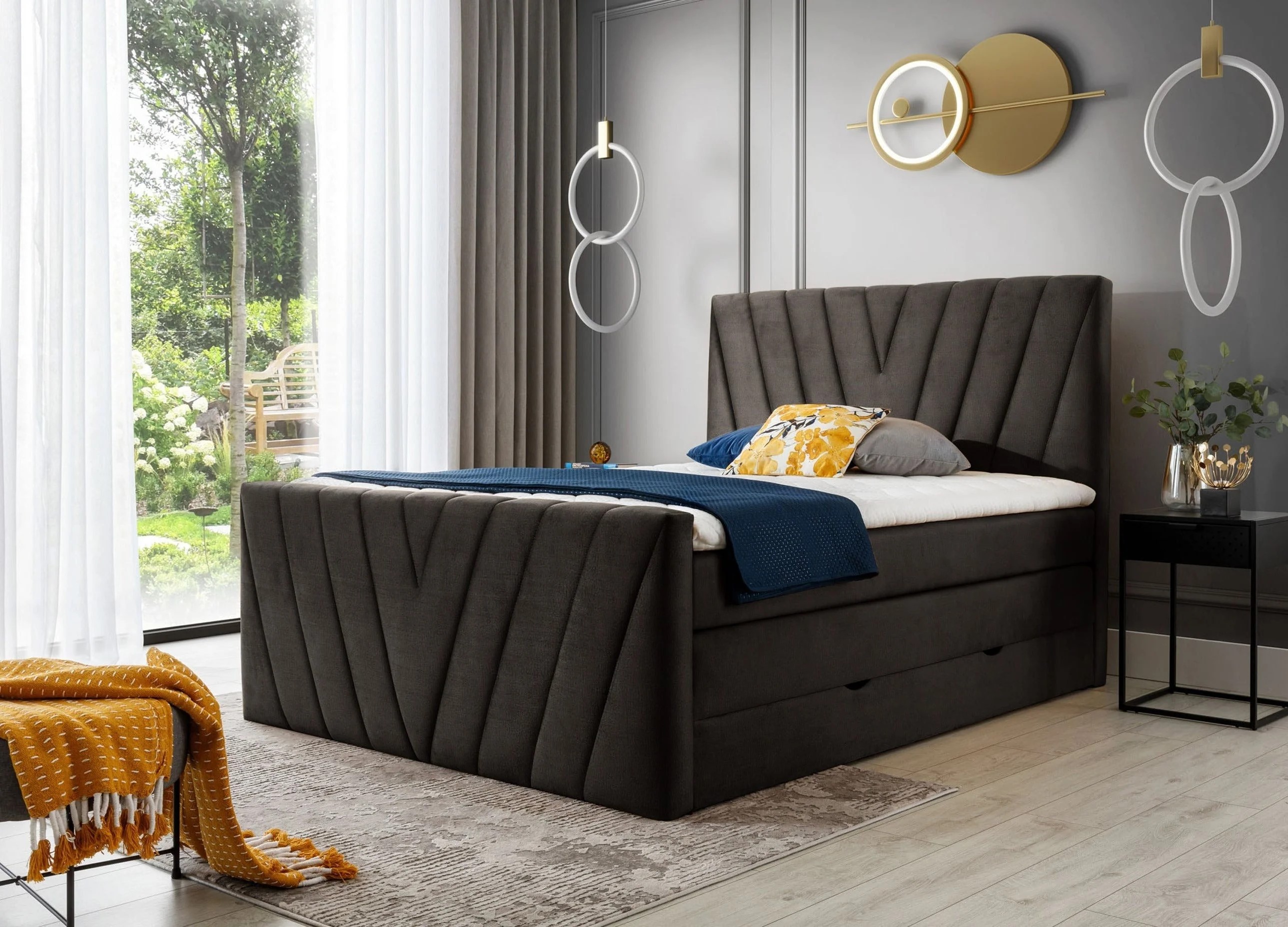 Somerset ViscoLuxe Bed with Storage N22