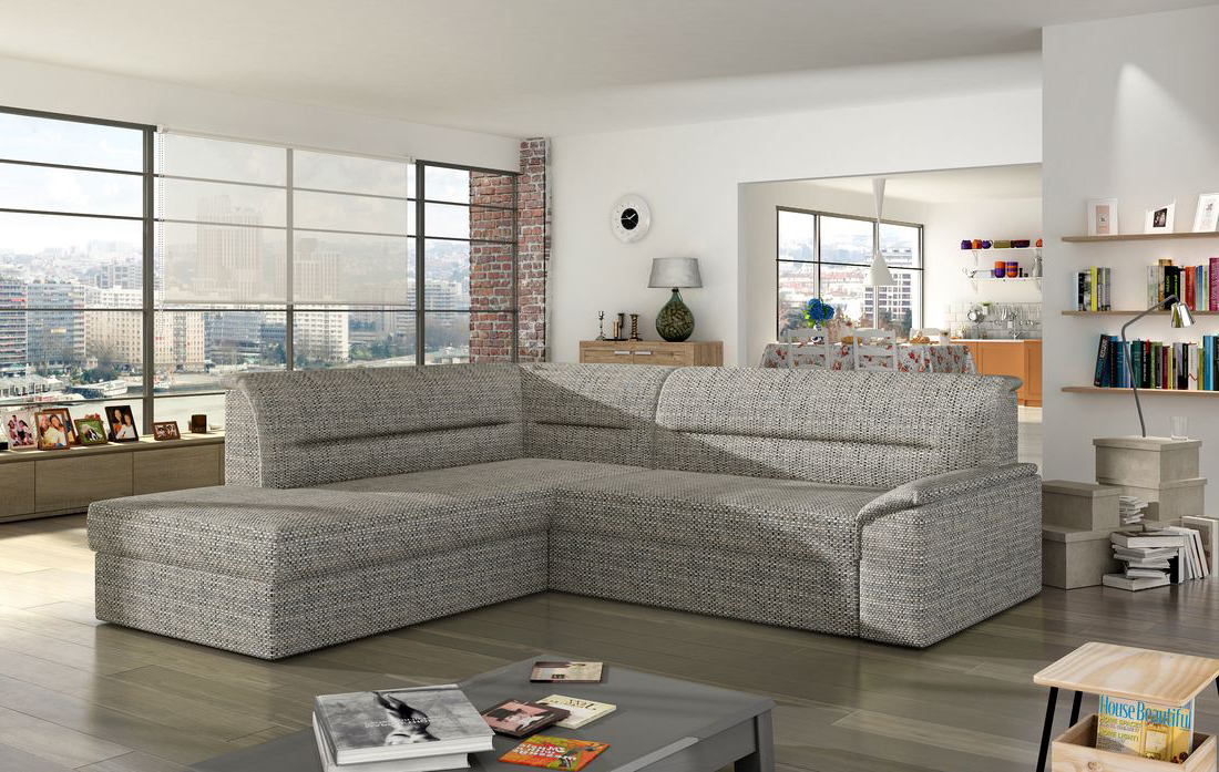 TranquilRelax Convertible Couch with Storage B01