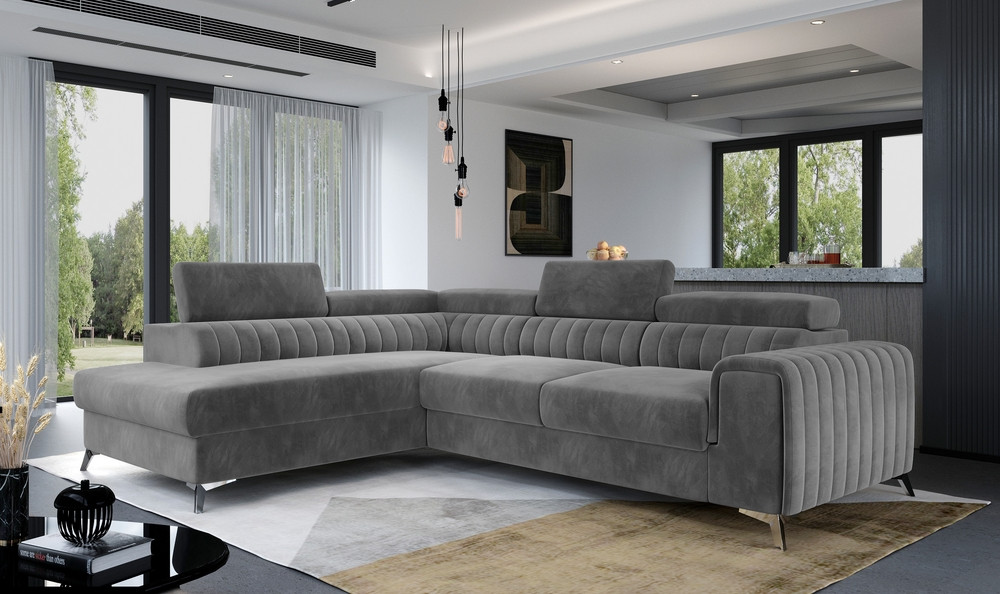 Leicester corner sofa bed with storage M85