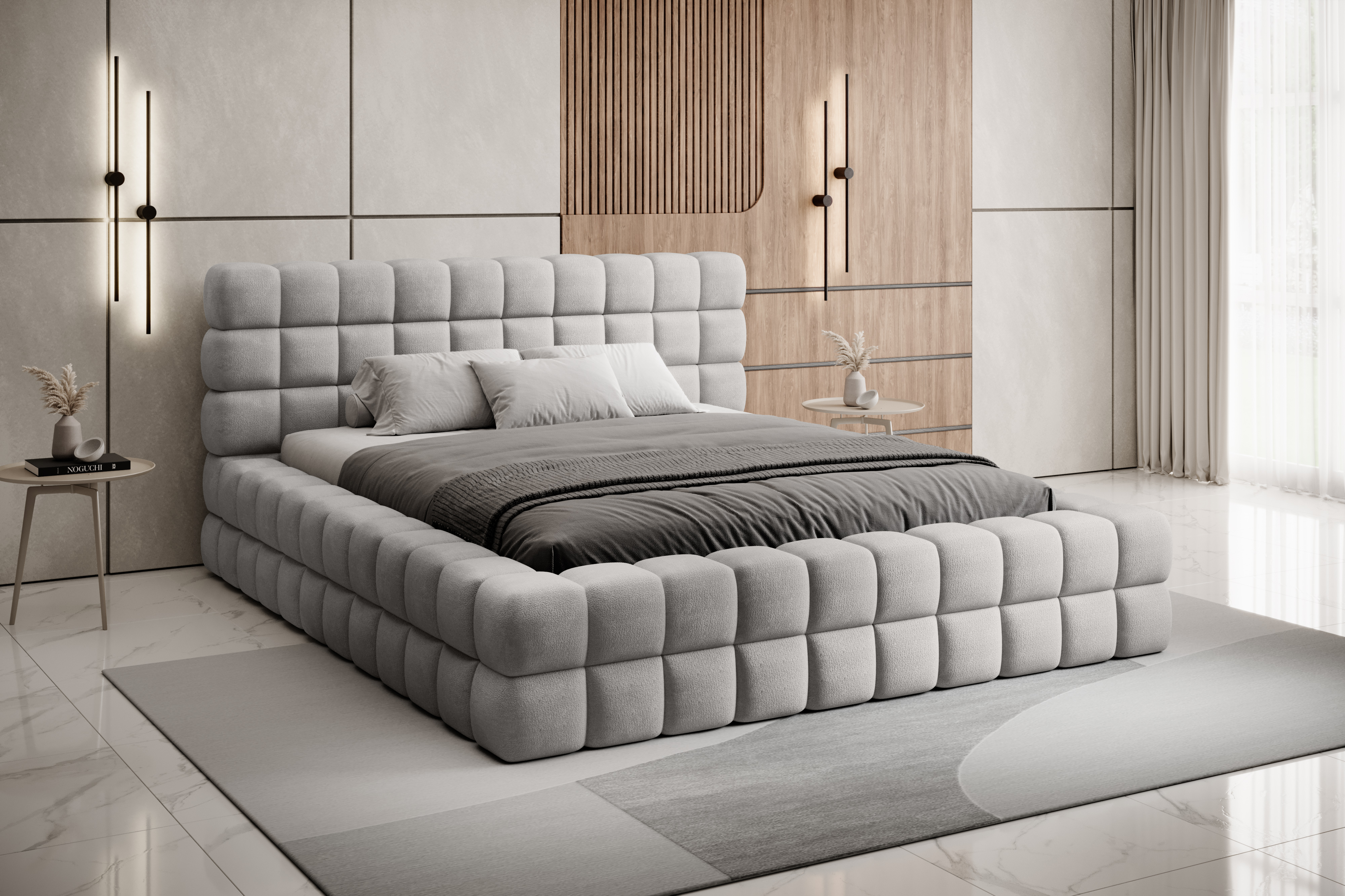 Dunwich Upholstered Bed AM03