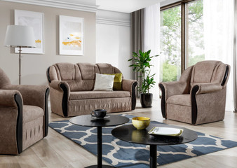 Lancaster Sofa Bed with Storage D22 (Sofa and 1 Armchair Only)