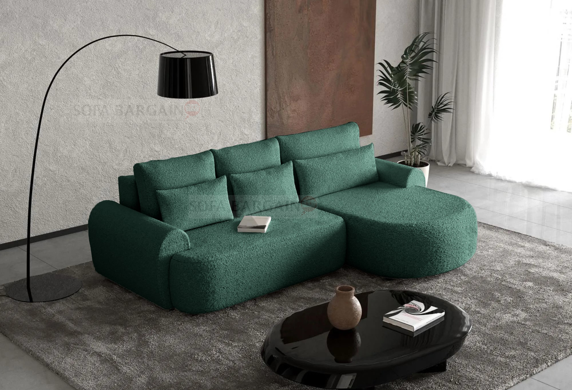 Bodmin Corner Sofa Bed with Storage CH12