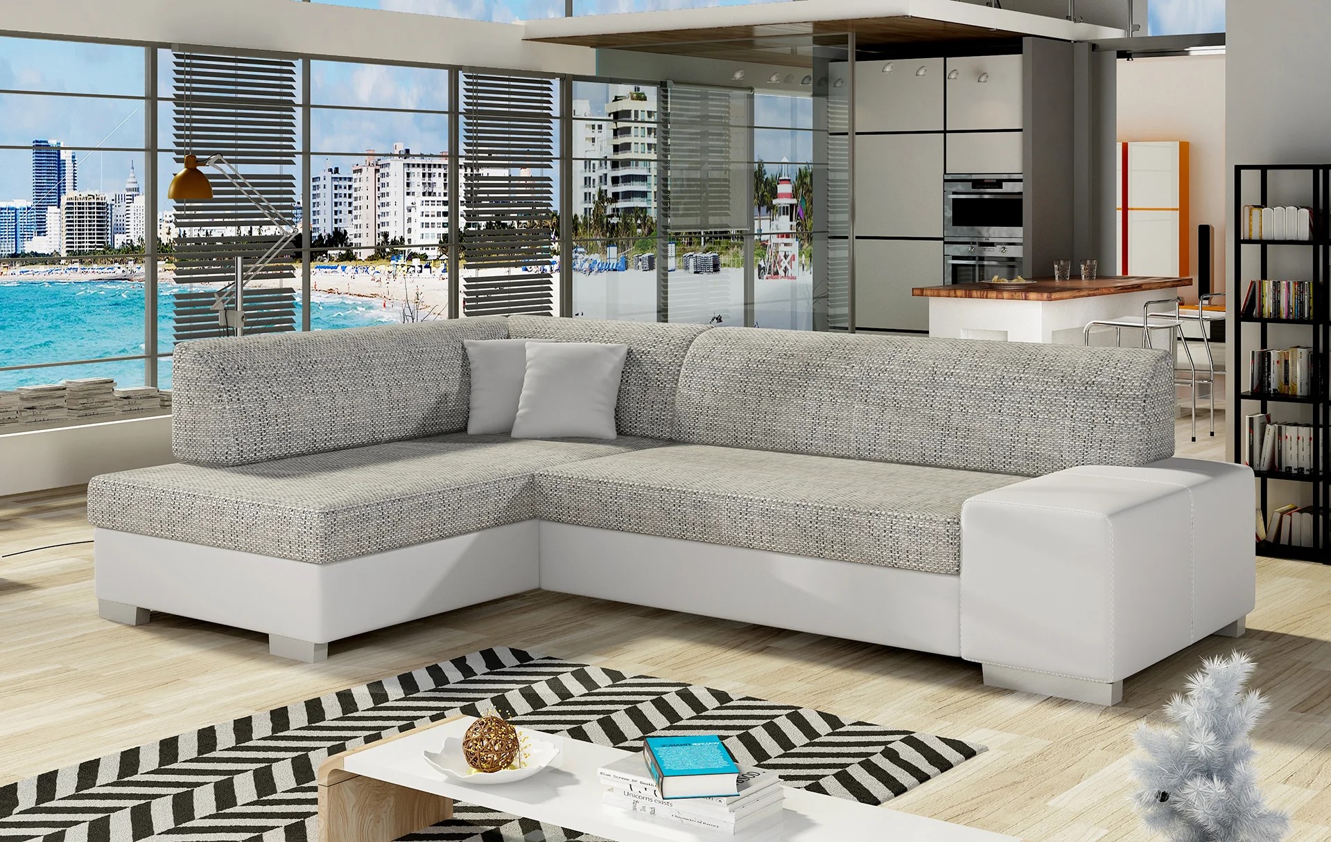 CozyCushion Sofa Bed with Storage B01/S17