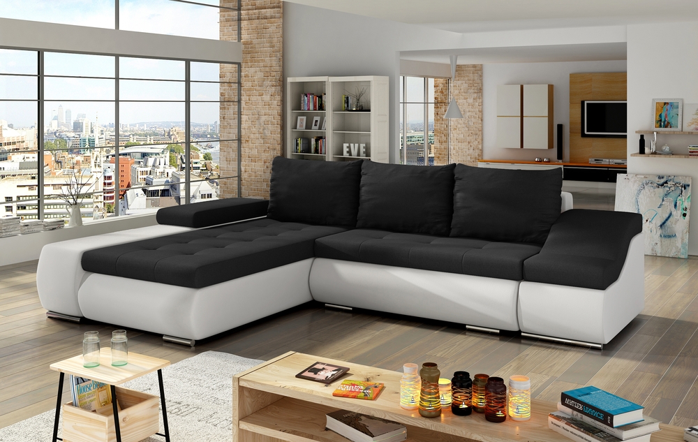 Birmingham Corner Sofa Bed with Storage S14/S17