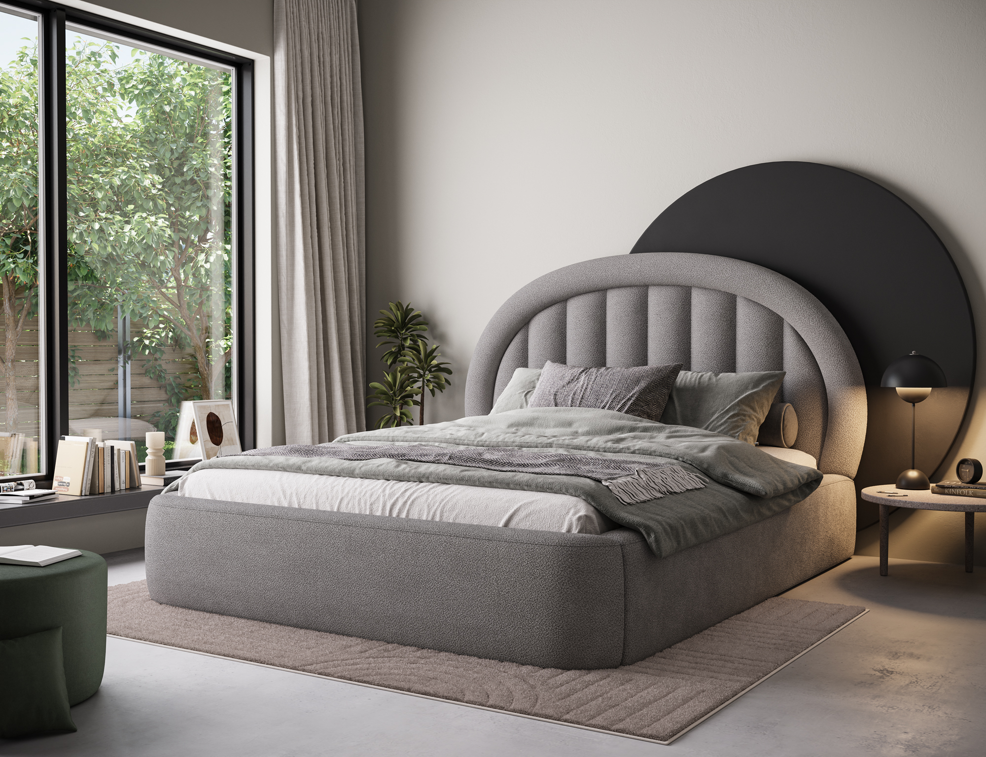 Tadeo Upholstered Bed AM04