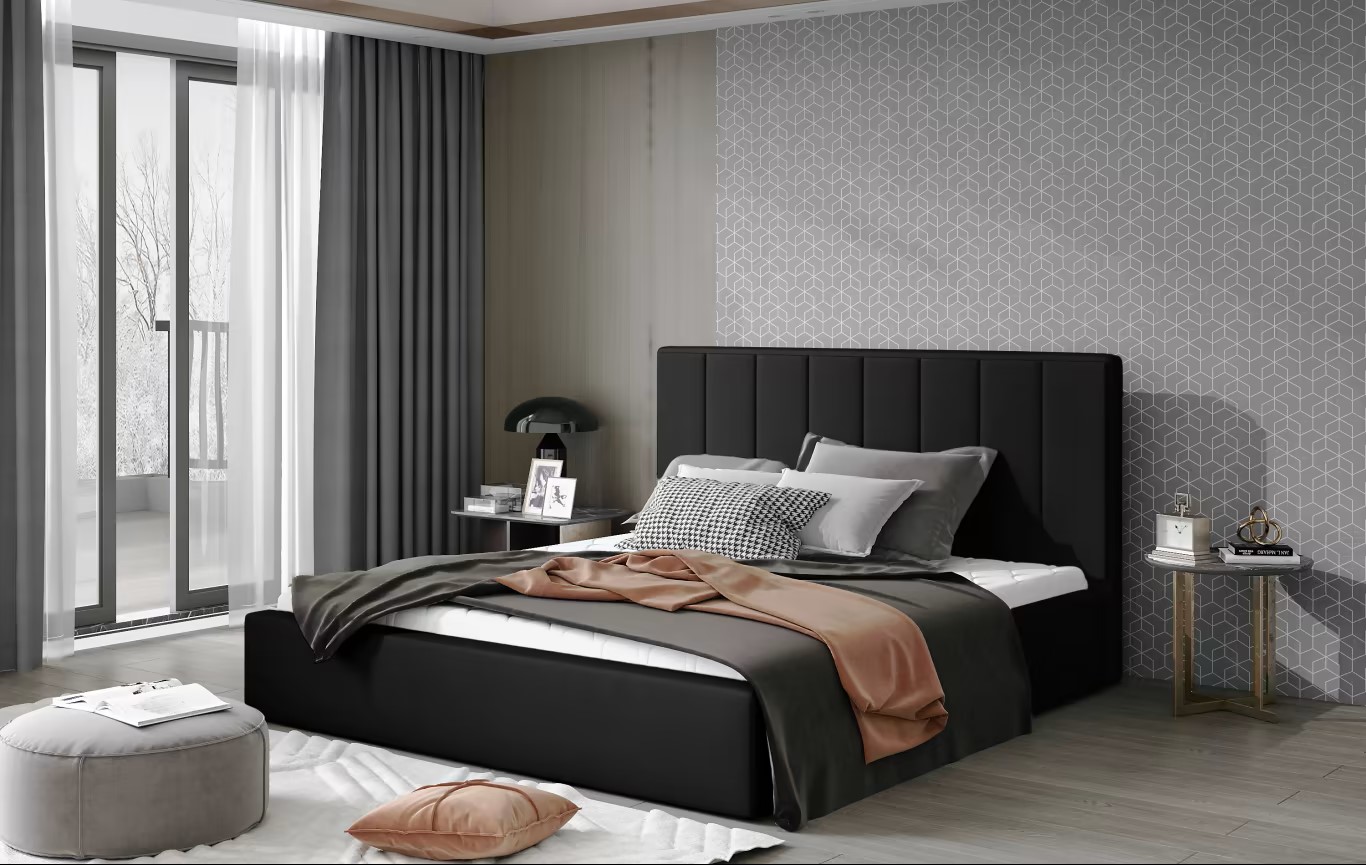 Acton Upholstered Bed S11