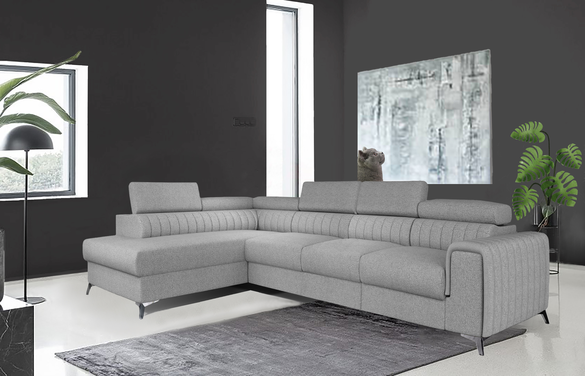 Leicester Long Corner Sofa Bed Collection