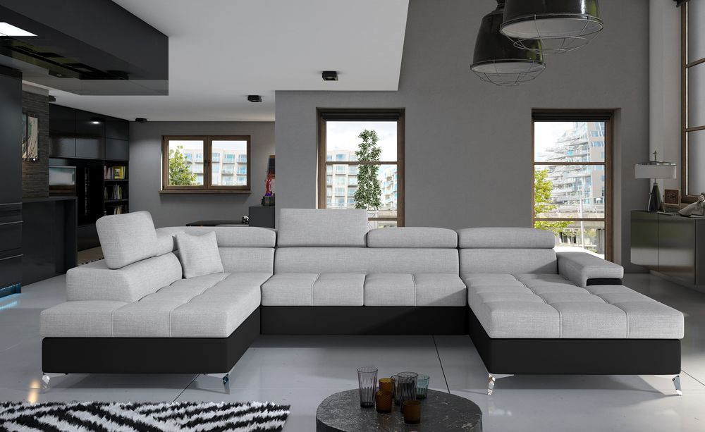DreamScape U Shaped Sofa Bed with Storage S21/S11