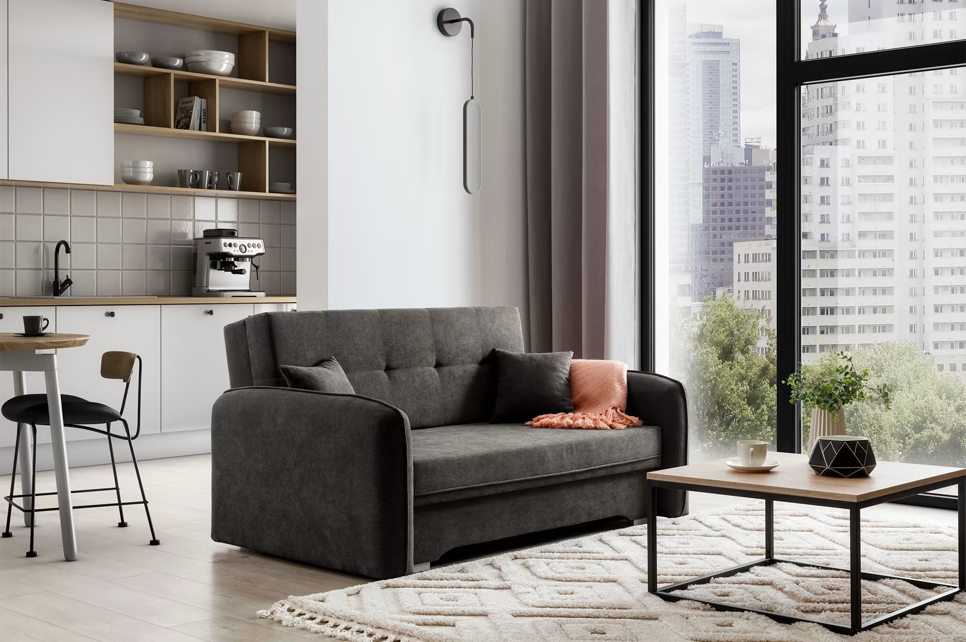 Cheshire Convertible Sofa with Storage PC05