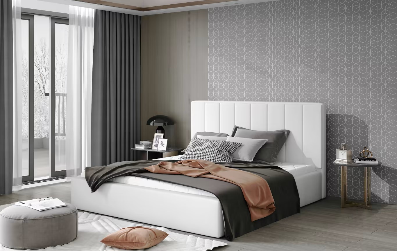 Acton Upholstered Bed S17