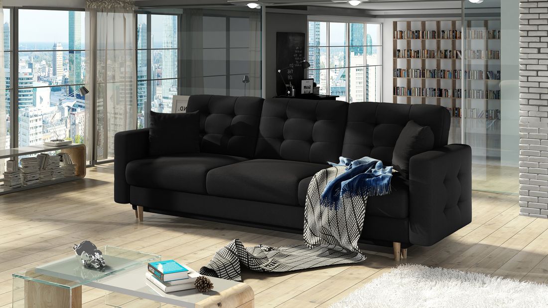 SereneLounge 3 + 1 Seater Sofa Set K07