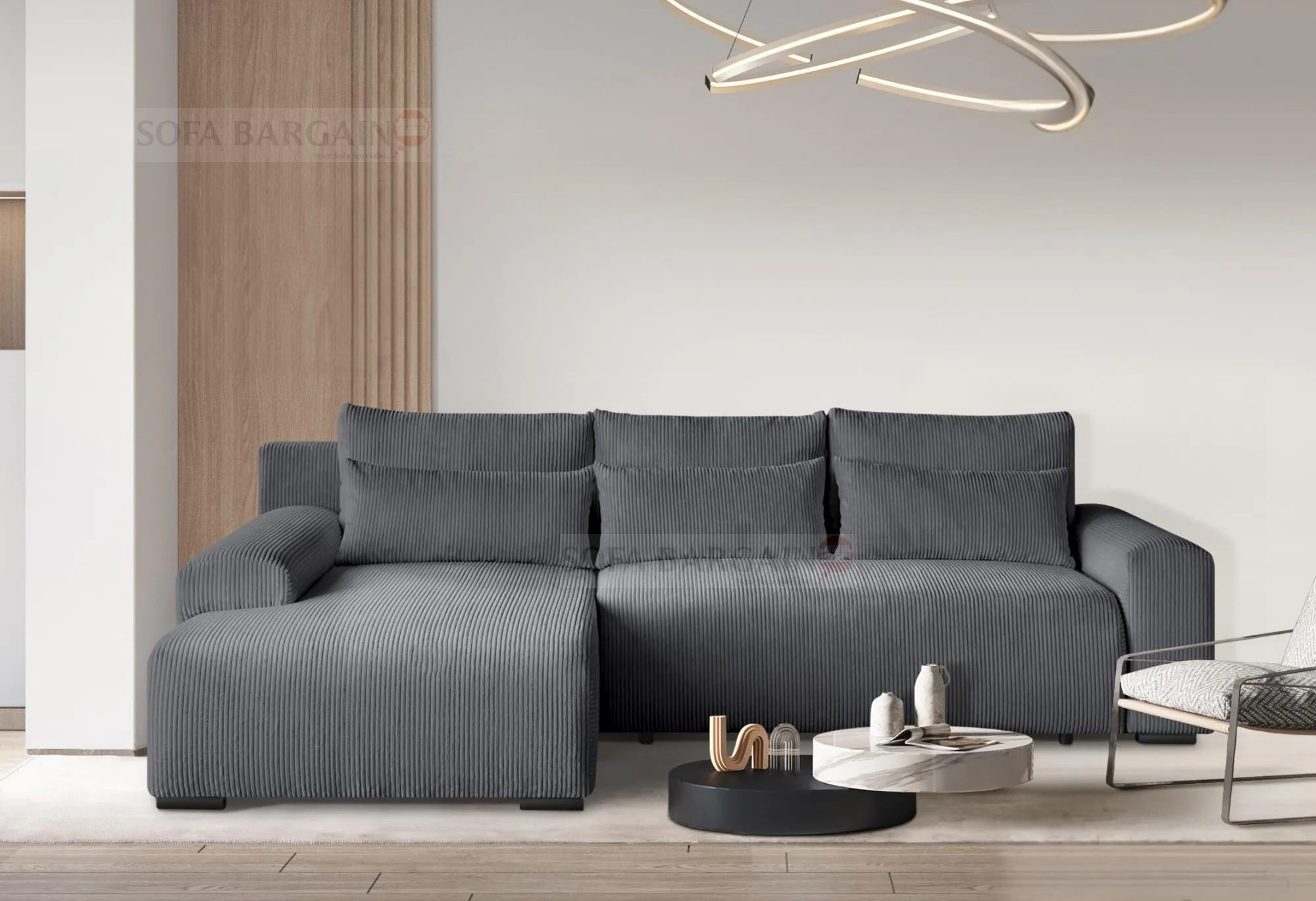 Bedford Corner Sofa Bed with Storage PS60