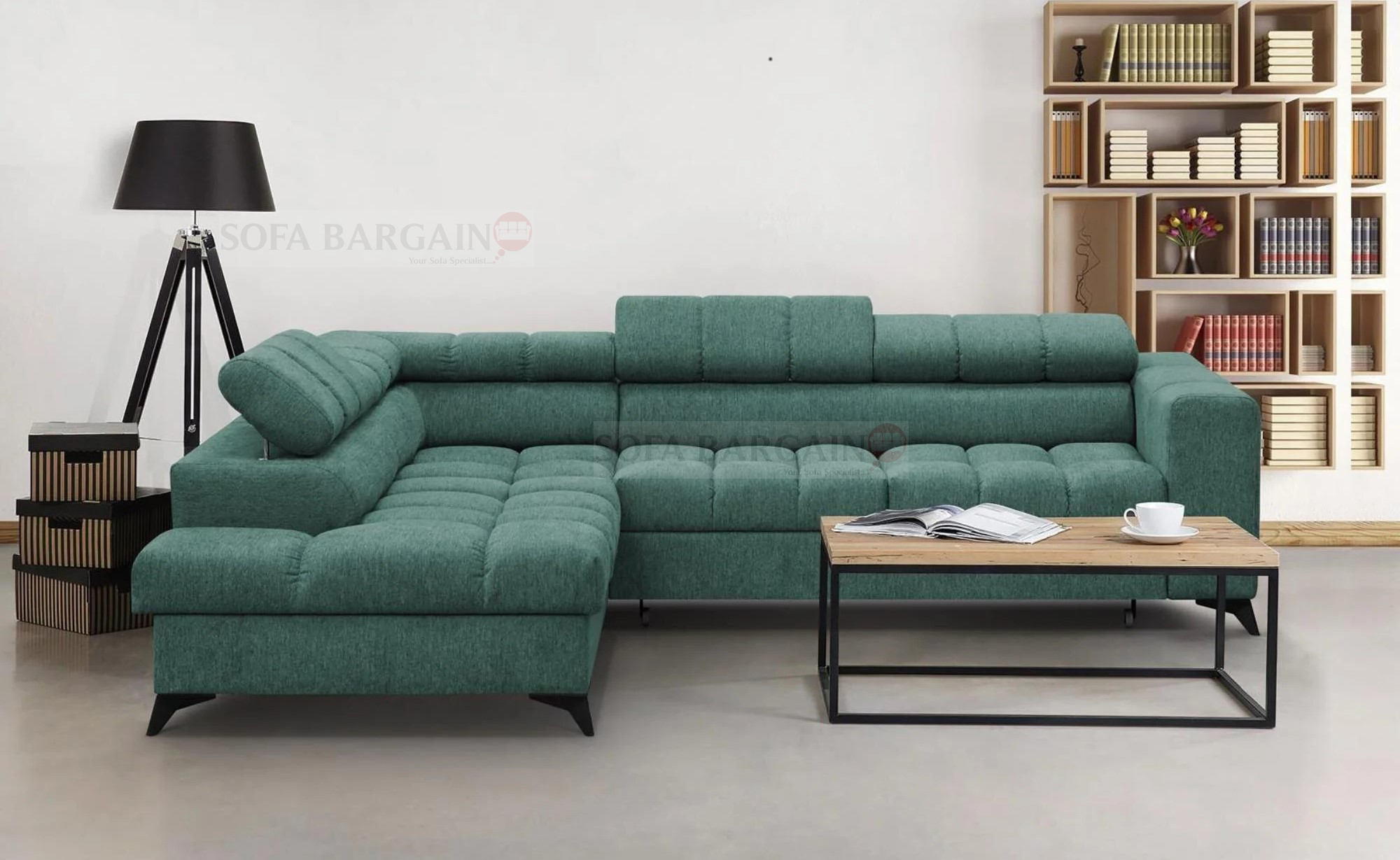 Wycombe Corner Sofa Bed with Storage PL14