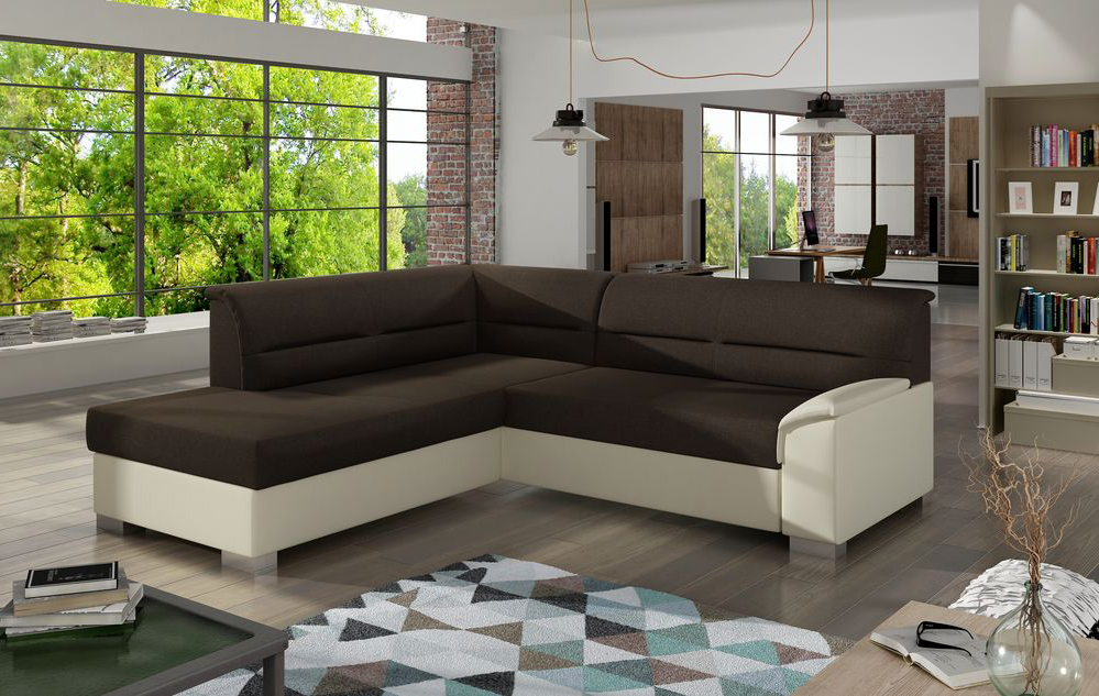 ZenRest Corner Sofa Bed with Storage S26/S33