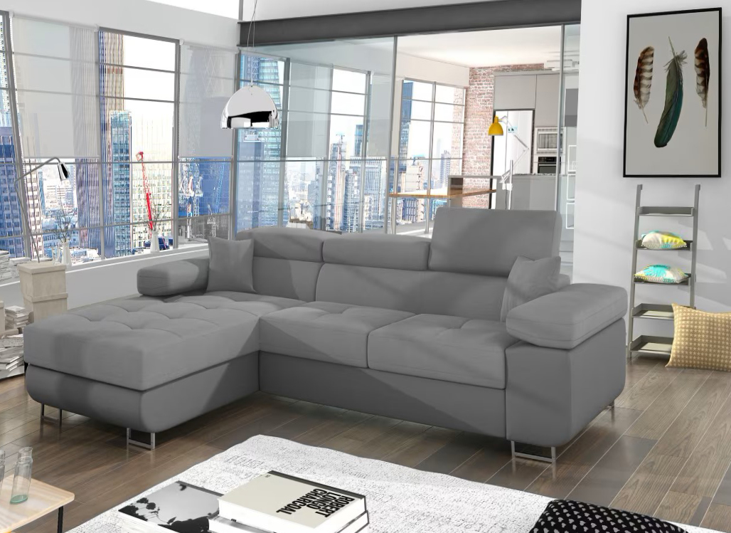 Edinburgh Mini Corner Sofa Bed with Storage S83/S29