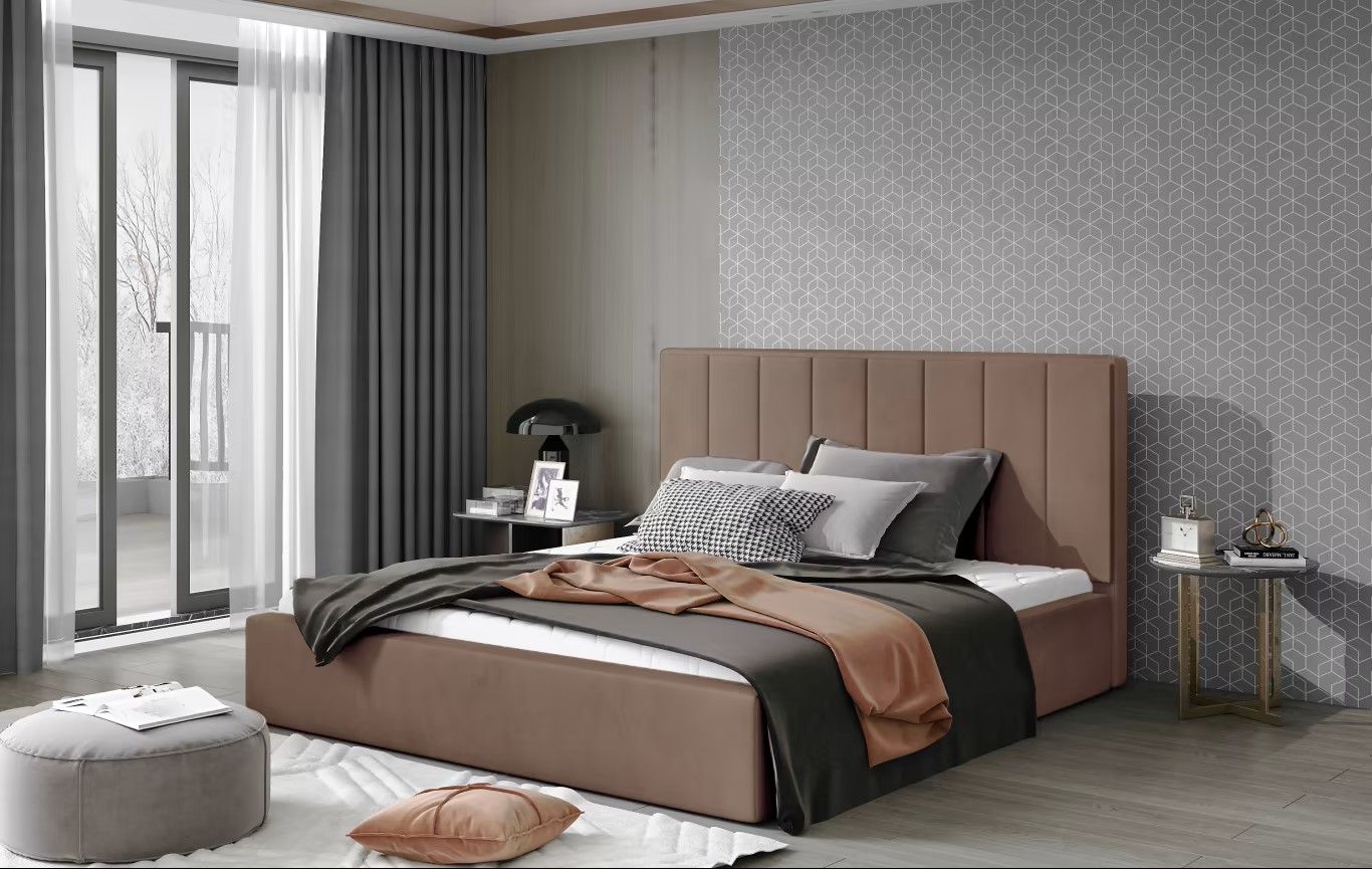 Acton Upholstered Bed M09