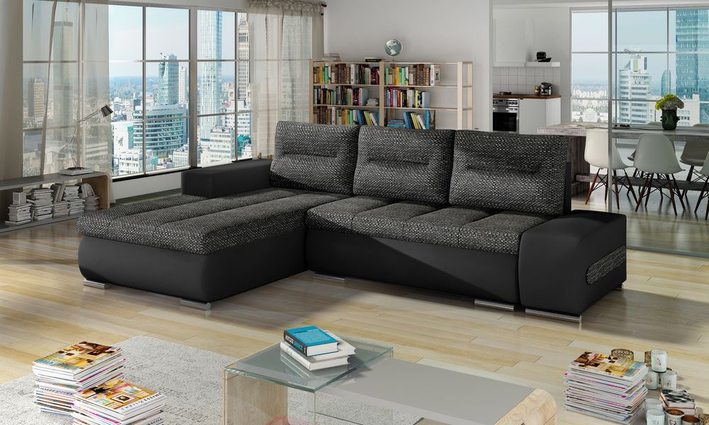Liverpool Corner Sofa Bed with Storage B02/S11
