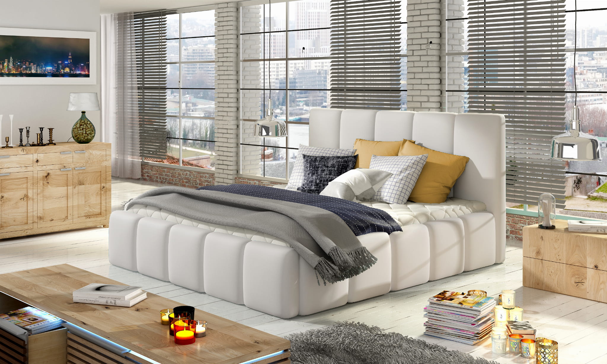 Edgware Upholstered Bed S17
