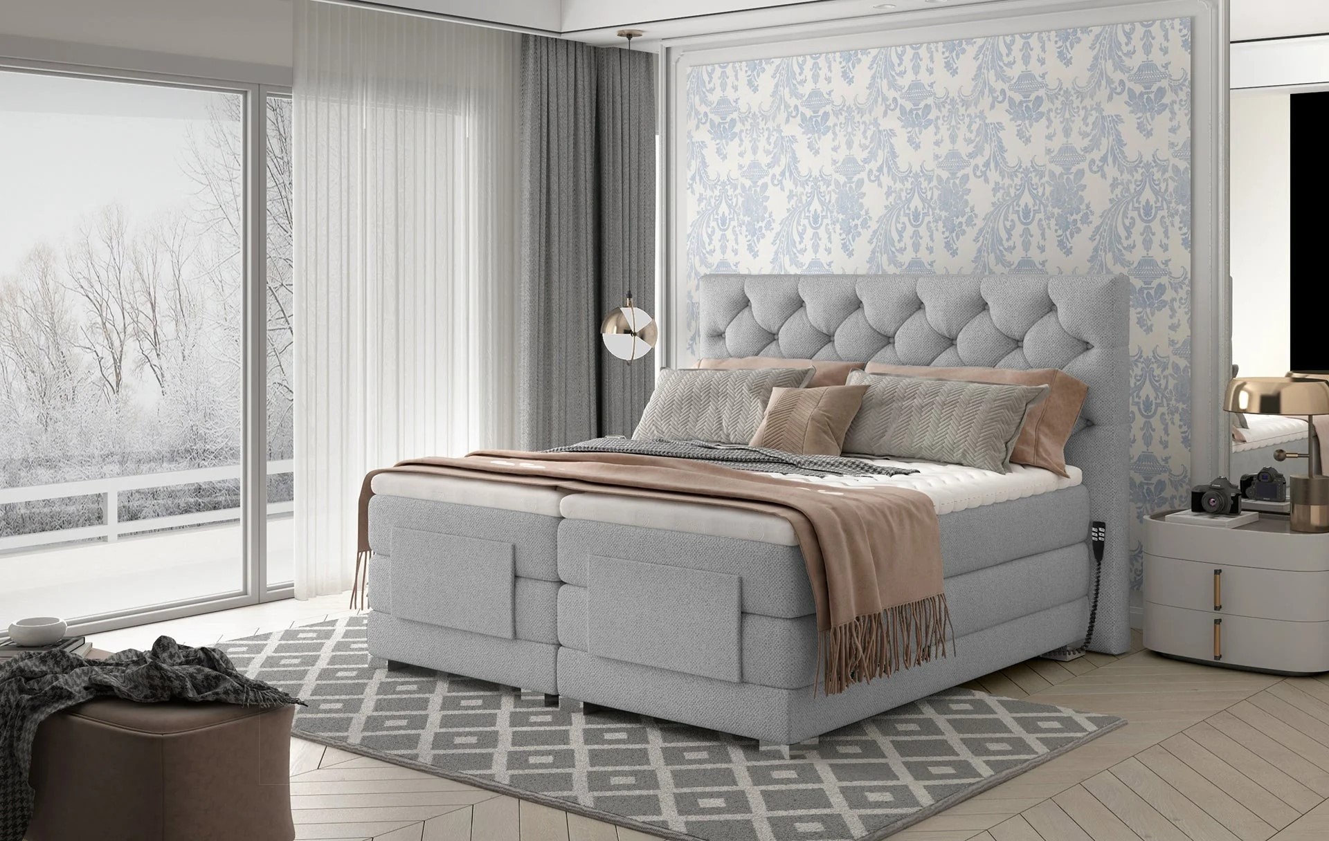 Best Electronic Touch Adjustable Bed G81