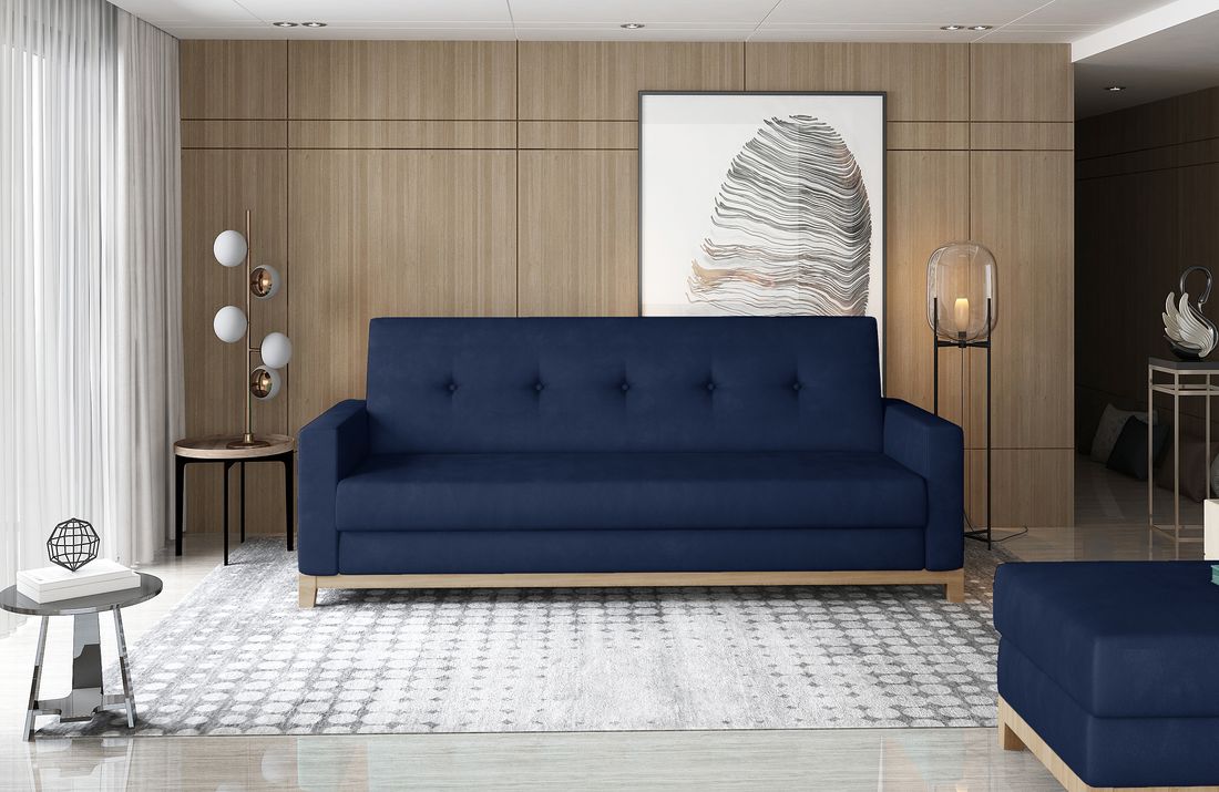 Haringey Convertible Sofa & Pouf Set M77