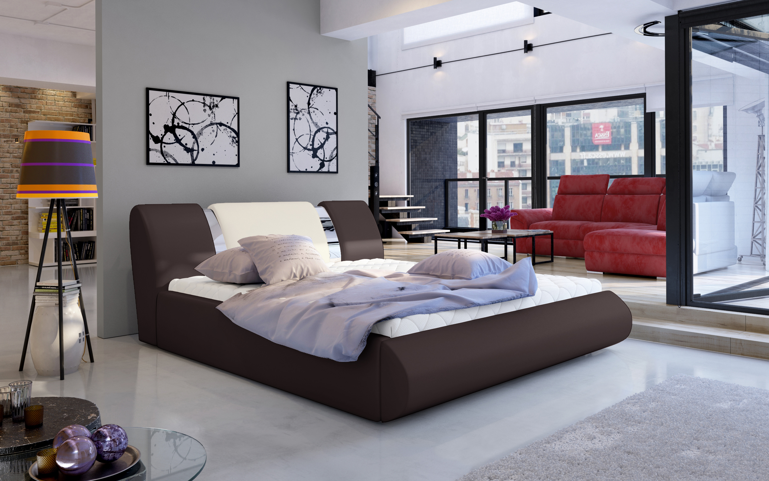 Finchley Eco Leather Bed S66/S33